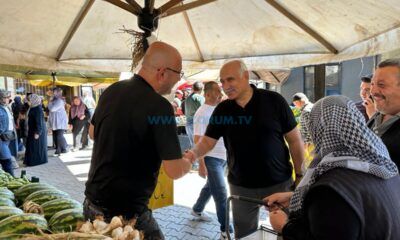 Pazarda Hem Esnafı Hem Vatandaşı Dinledi