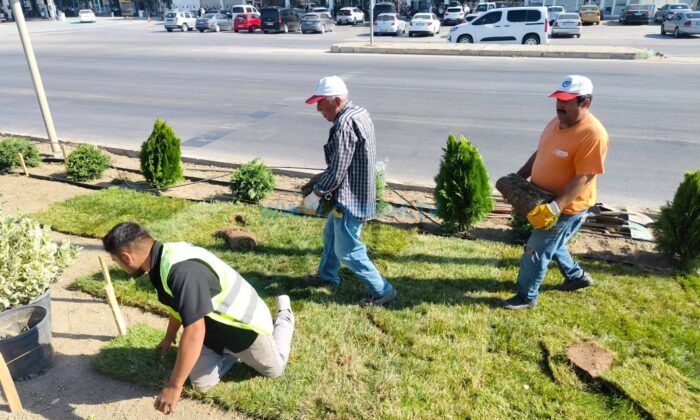 Sungurlu’da Üstyapı ve Peyzaj Çalışmaları