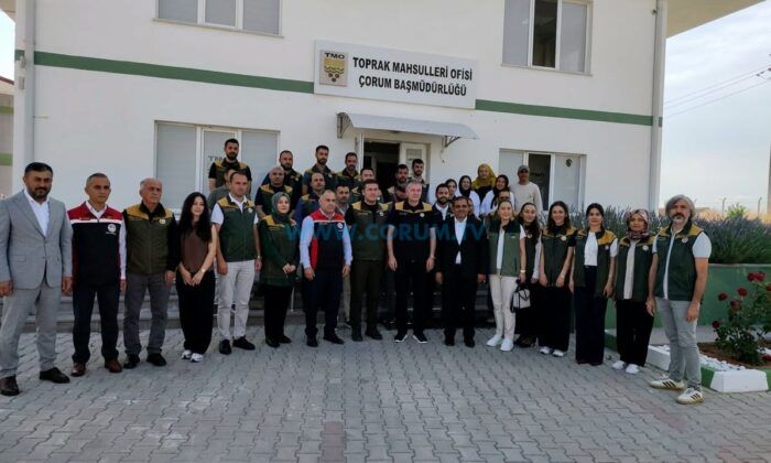 TMO Genel Müdürü Çorum’a Geldi