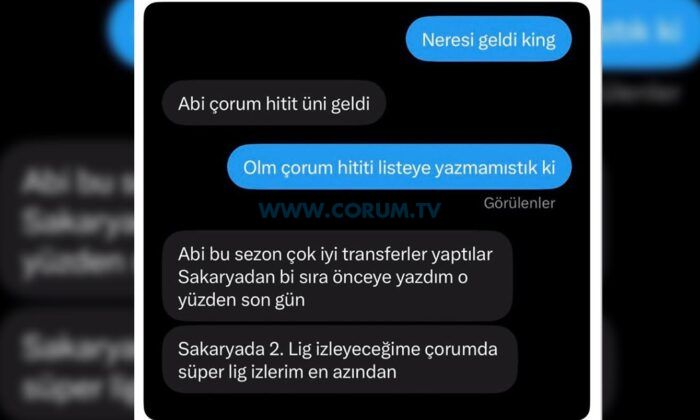 Üniversite Tercihini Arca Çorum FK Belirledi!