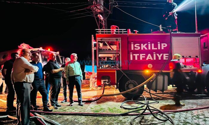 Yangın Bölgesine Geçmiş Olsun Ziyareti