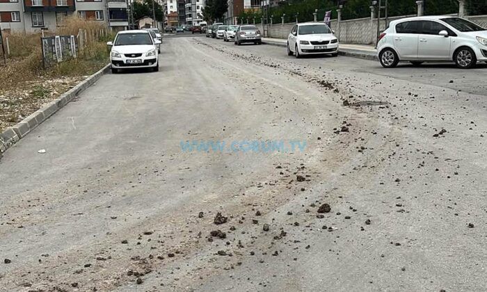Yola Çamur Döken Kamyona Ceza