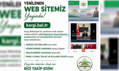 Kargı Belediyesi Yeni Web Sitesi Yayında