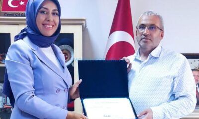 Milli Eğitim’e Teşekkür Belgesi