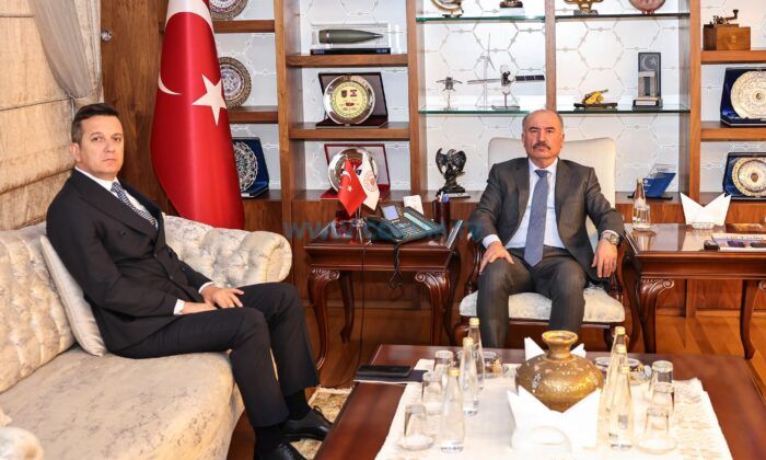 İlk Ziyaret Vali Çalgan’a