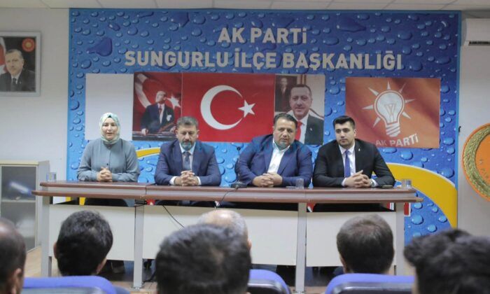 Kaya, Sungurlu Teşkilatıyla Buluştu