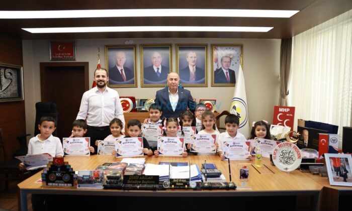 Minikler Mezuniyet Sevinci Yaşadı