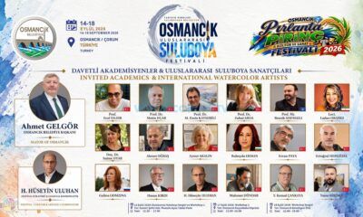 Osmancık’ta Uluslararası Suluboya Festivali Heyecanı