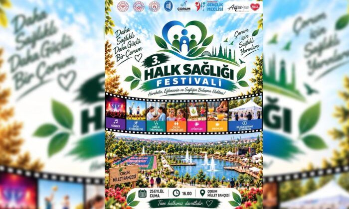 Millet Bahçesi’nde Halk Sağlığı Festivali