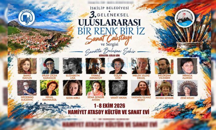 3. Uluslararası Bir Renk Bir İz Sanat Çalıştayı Başlıyor