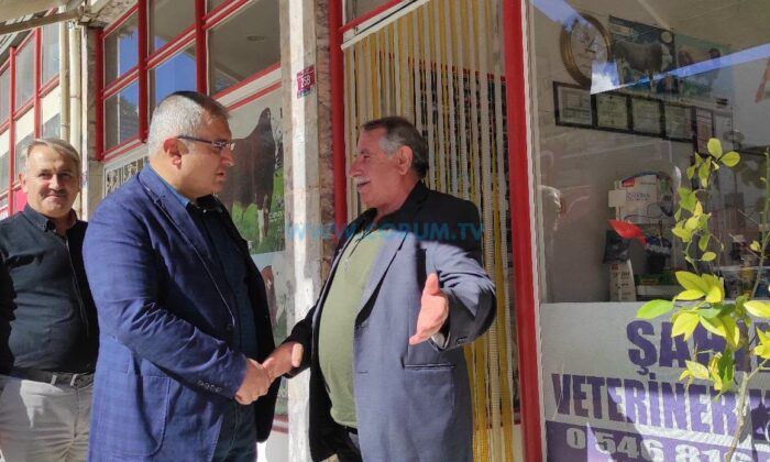 Bayat’ta Başkan ve Esnaf Buluşması