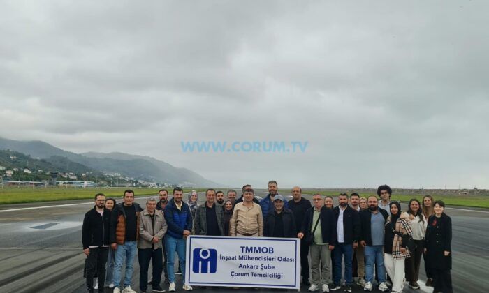 Çorumlu Mühendisler Teknik Gezide