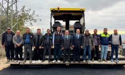 Eskiekin-Elmalı Grup Yoluna 32 Milyon Liralık Yatırım
