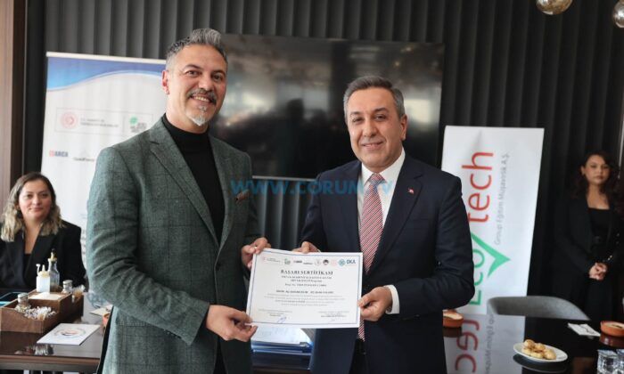 Savunma Sanayisi İçin Yetiştirilen Kursiyer Sertifikalarını Aldı