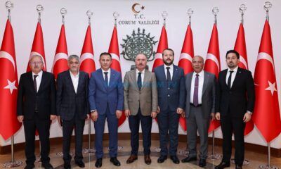 Yılmaz Kaya ve Yönetimi Vali Çalgan ile Görüştü