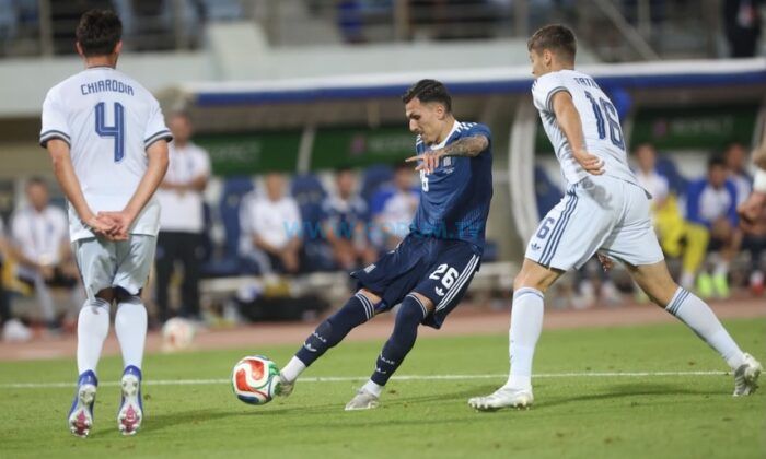 Almanya Maçında Süre Alan Kyziridis’in Milli Takım Karnesi